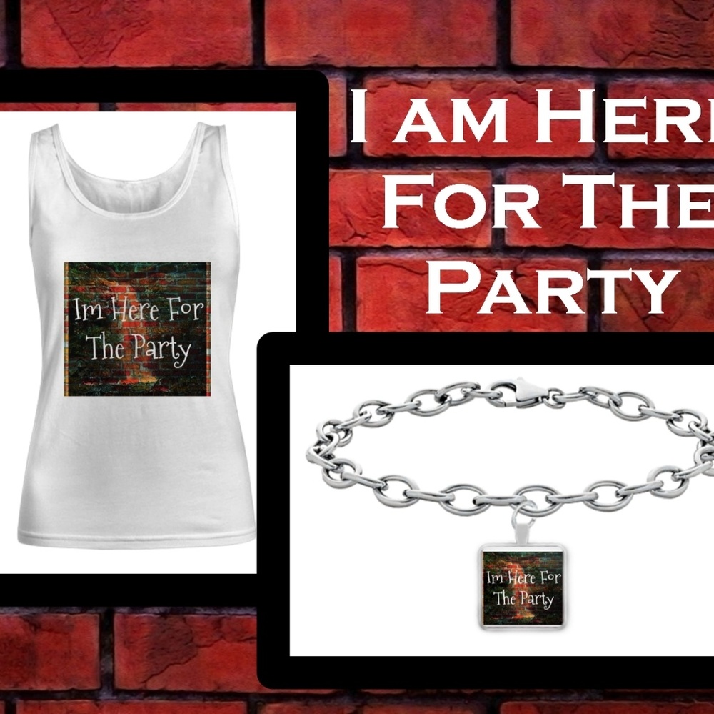I'm Here For The Party Tank and Mug Set
